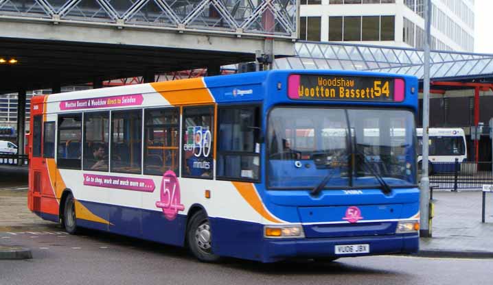 Stagecoach Swindon Dennis Dart Plaxton Pointer 2 34884